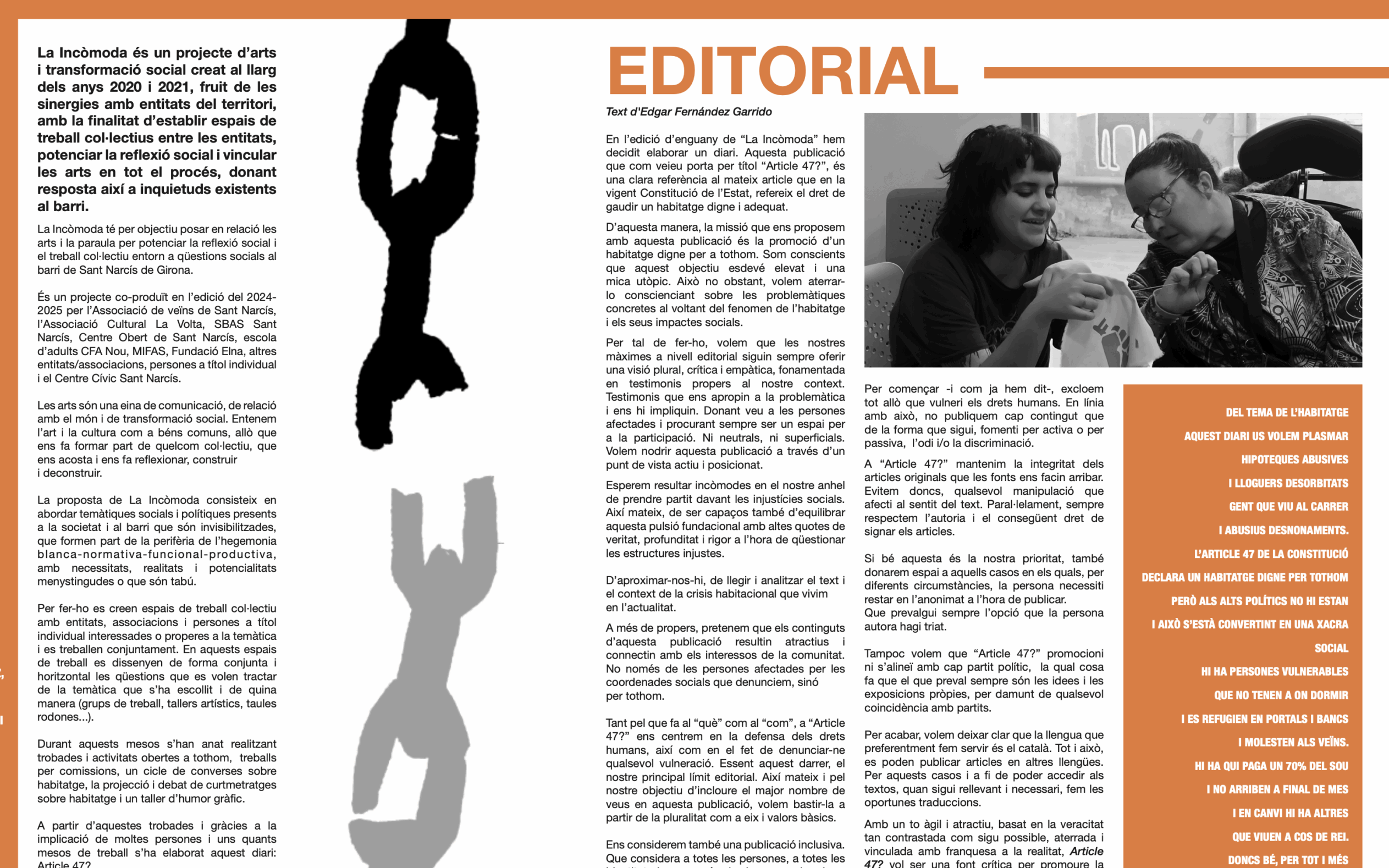 “ARTICLE 47?” _ Diari de barri sobre habitatge